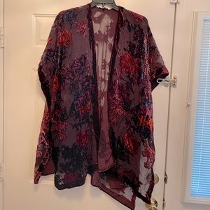 Torrid open front kimono